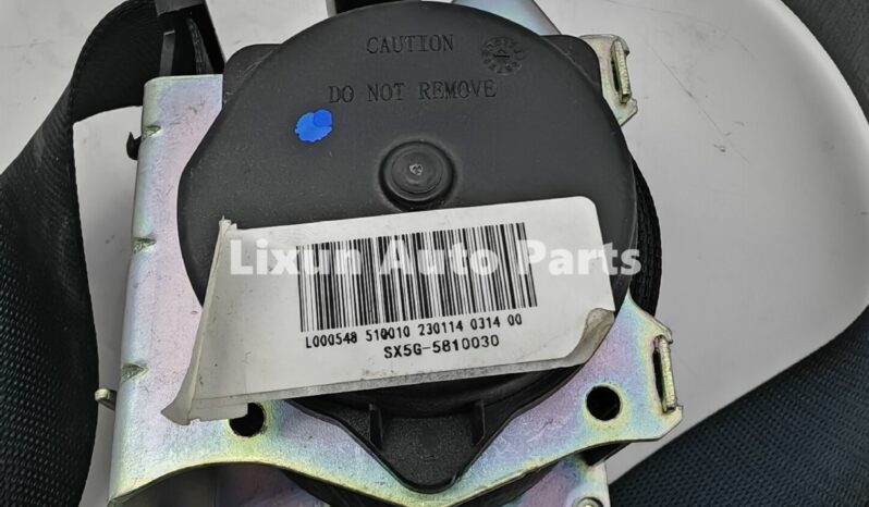
								Original manufacturer SX5G-5810030 right front seat belt full									
