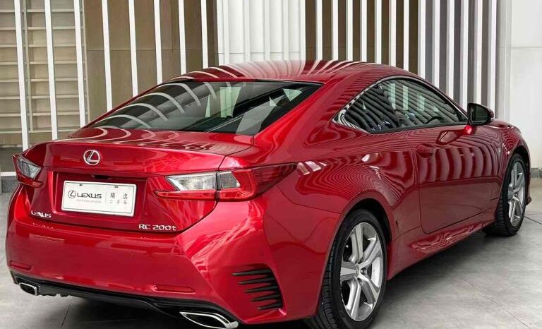 
								Lexus RC 2016 200t F SPORT Edition full									